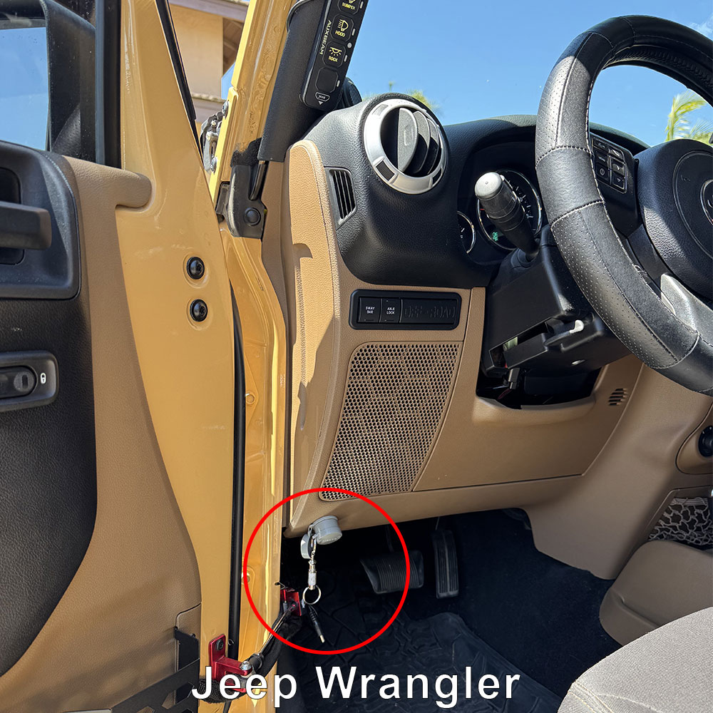 Jeep Wrangler Anti-Theft Device