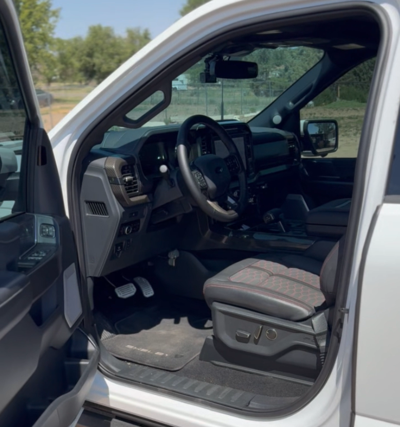 2025 Ford F-150 Drivers Seat with Ravelco Anti-Theft Device